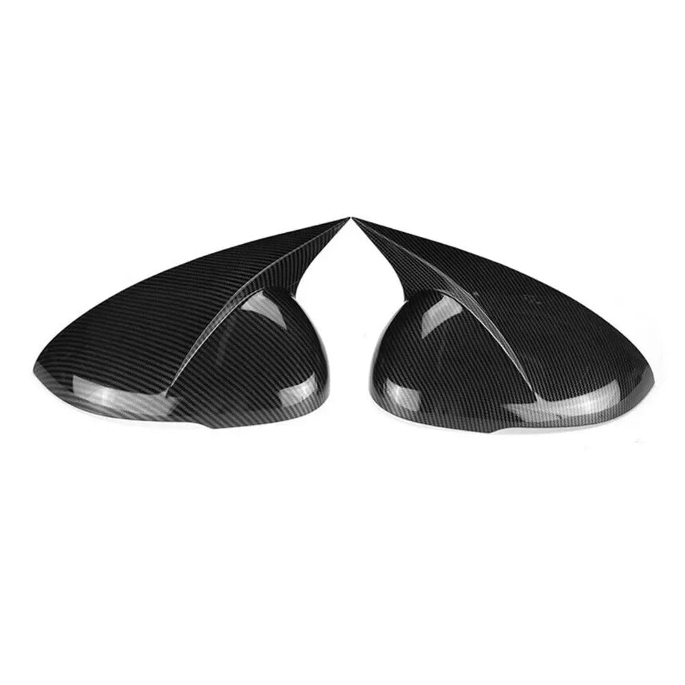 For KIA K5 Optima 2020 2021 2022 2023 Car Sticker Rearview Side Mirror Cover Wing Cap Exterior Door Rear View Case Trim Carbon Quake Carbon