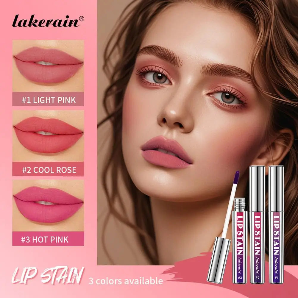 Lip Liner Stain, Peel Off Lip Liner & Lip Gloss, Long Lasting Waterproof Matte Color and Glossy Shine, Transfer-Proof Lip Makeup Quake