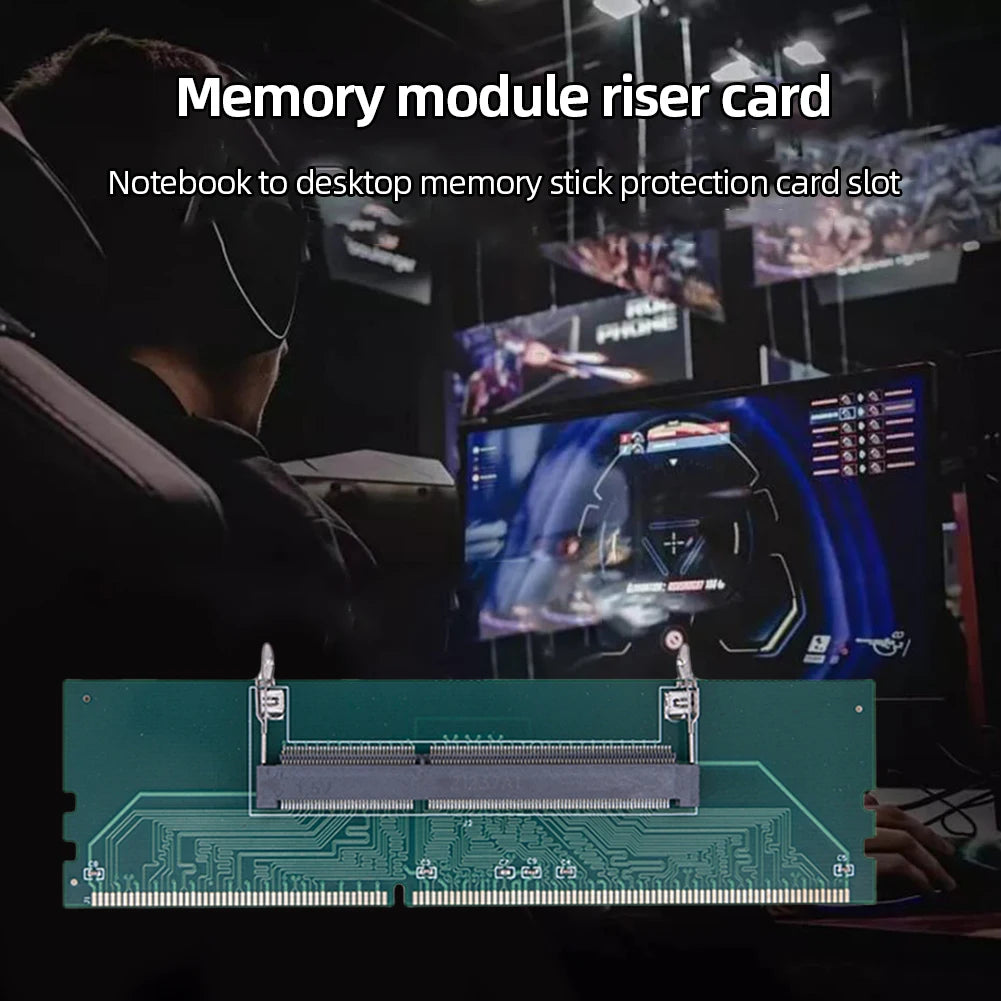 Laptop To Desktop SO-DIMM To PC DIMM Card DDR3 DDR4 DDR5 Memory RAM Memory Adapter Quake