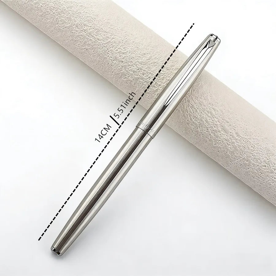 Jinhao 911 Steel Fountain Pen with 0.38mm Extra Fine Nib Smooth Writing Inking Pens Quake