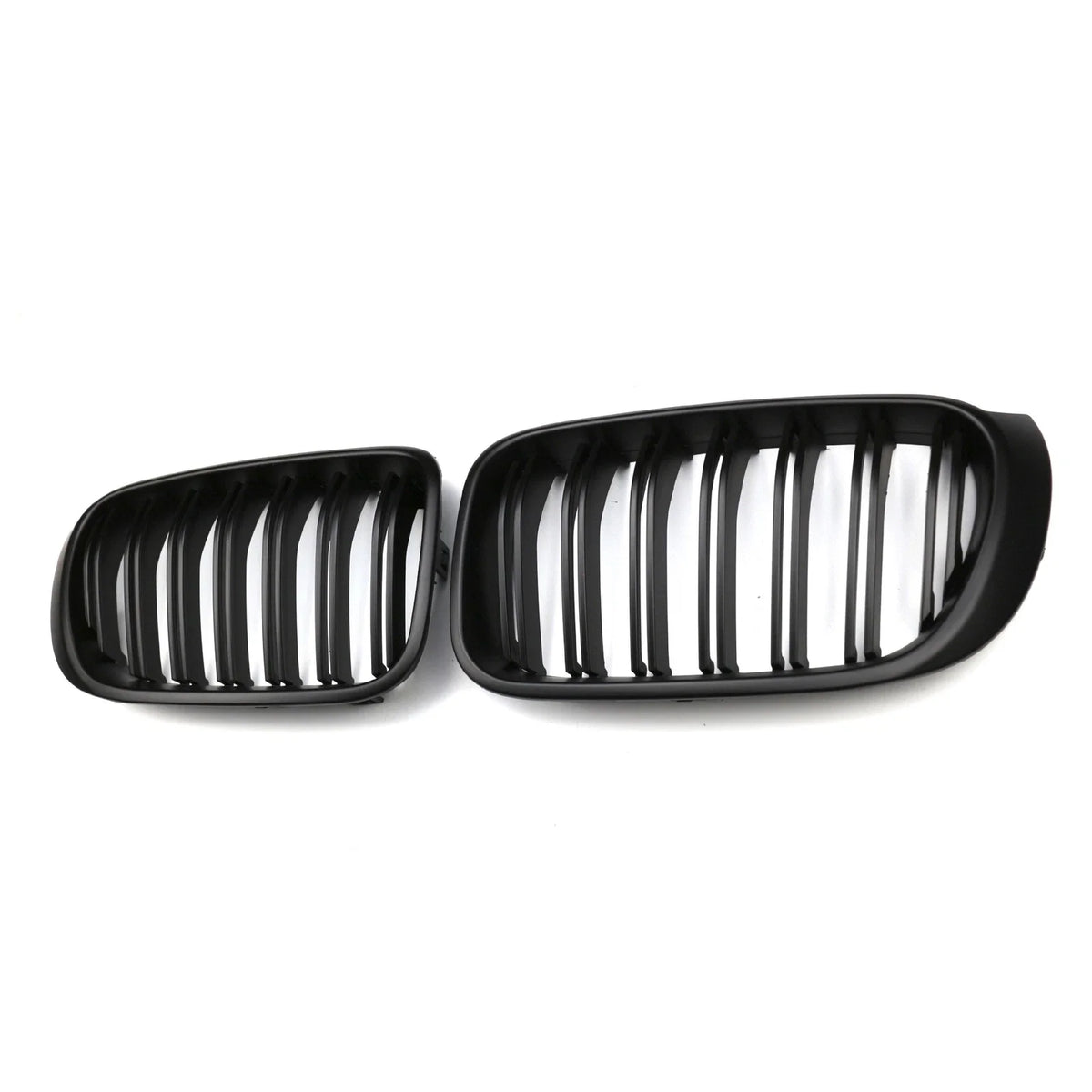 For BMW X3 F25 X4 F26 2014 2015 2016 2017 Double Line Car Grille Front Bumper Sport Kidney Racing Grill Black Replace Parts Auto Quake