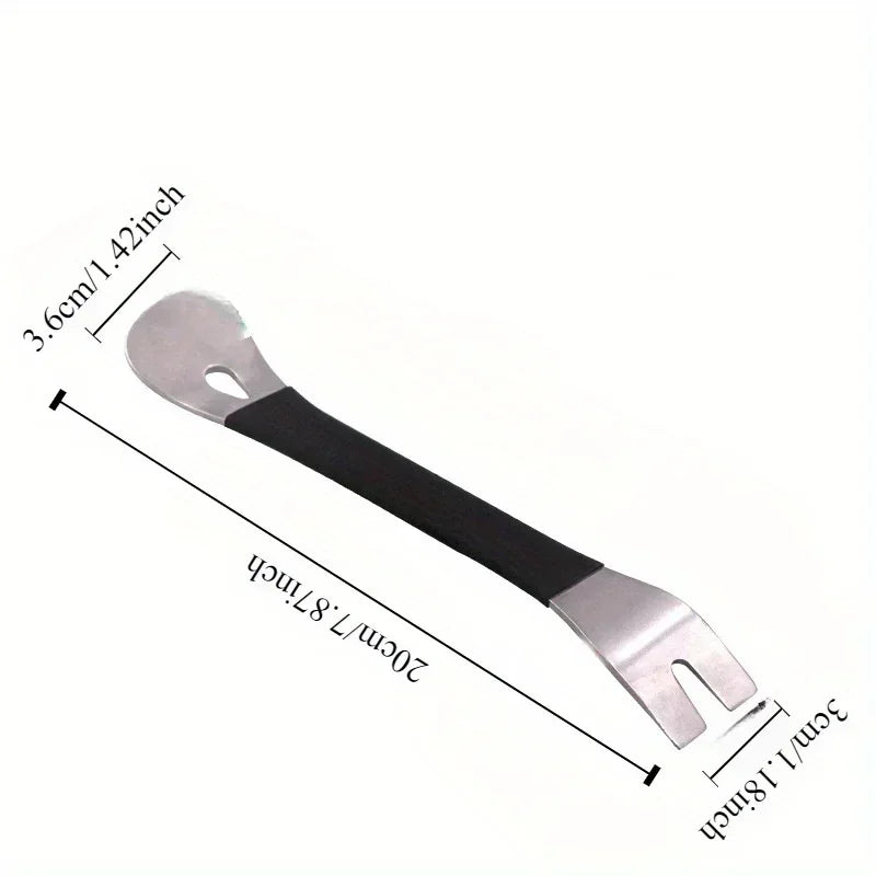 vvocci Stainless Steel Car Audio Panel Removal Tool – Pry Clip & Rocker Bar for Interior Trim Disassembly Quake
