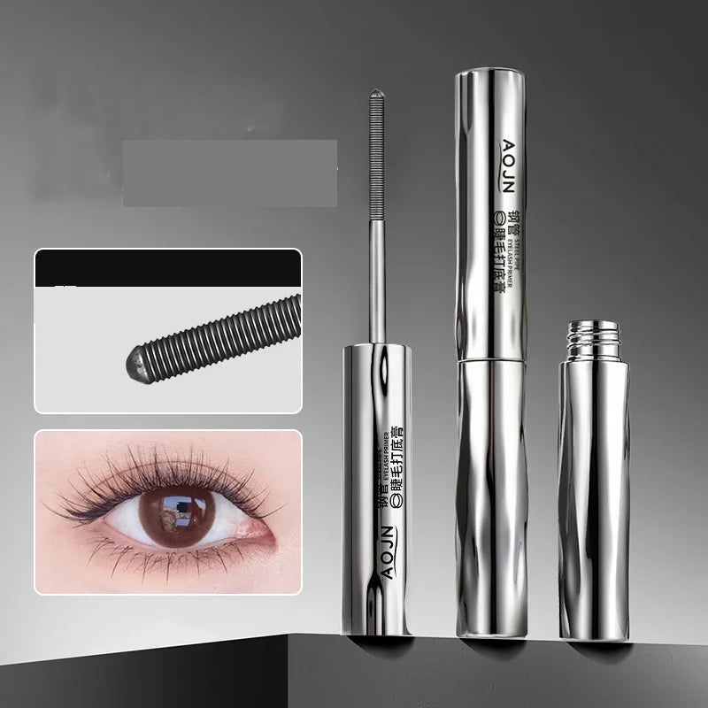 Steel Tube Mascara-Special Spiral Brush, Waterproof Long-Lasting Silk Fiber Mascara, Keep Each Eyelash Curled for a Long Time Ma Quake 1pcs