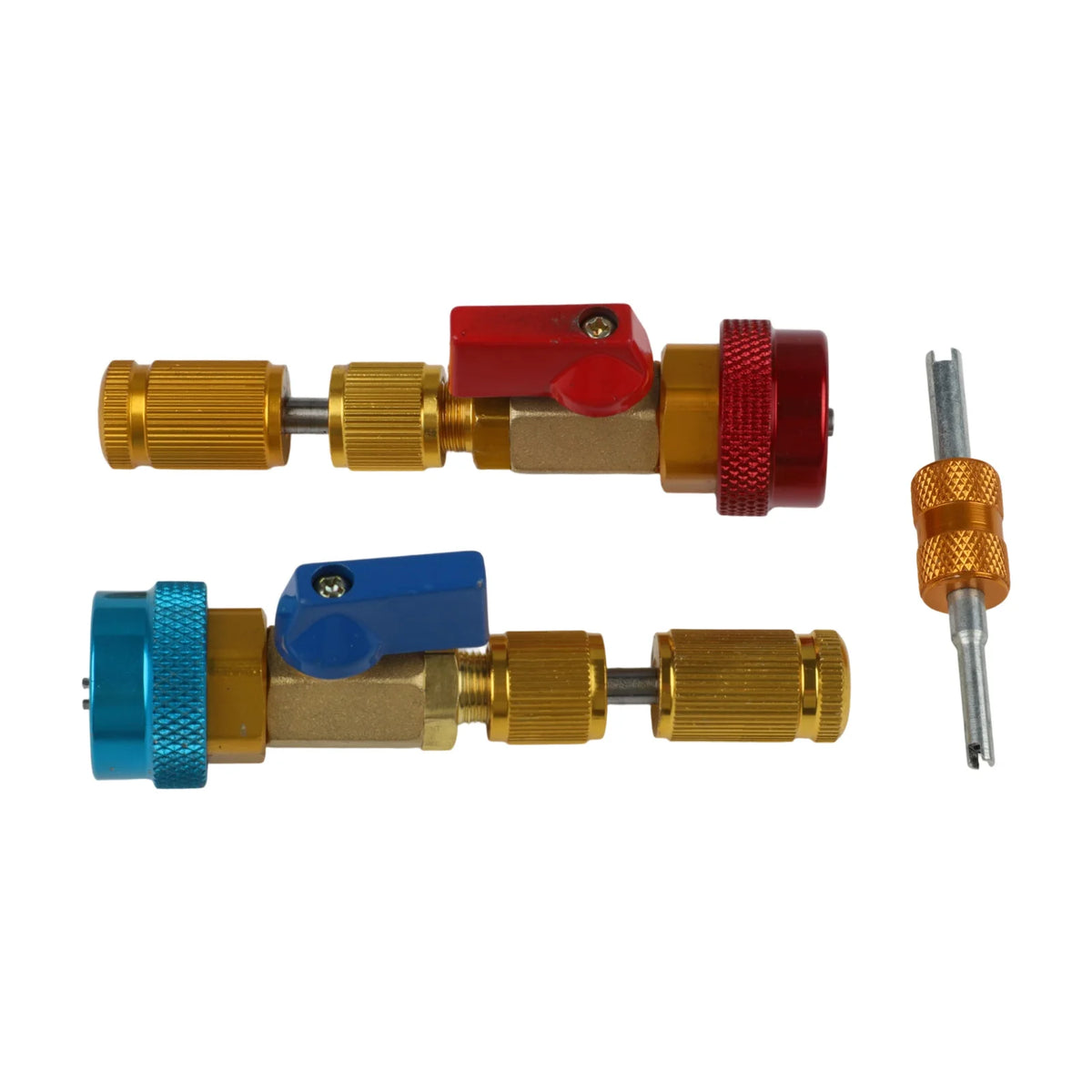 For R134A valve core installer and remover tool kit with easy installation and comprehensive maintenance features Quake