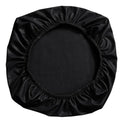 New Waterproof Computer Chair Covers PU Leather Elasticity Chair Seat Covers Office Chair Slipcovers Quake Black