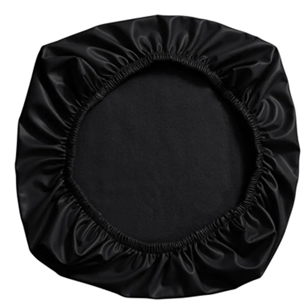 New Waterproof Computer Chair Covers PU Leather Elasticity Chair Seat Covers Office Chair Slipcovers Quake Black