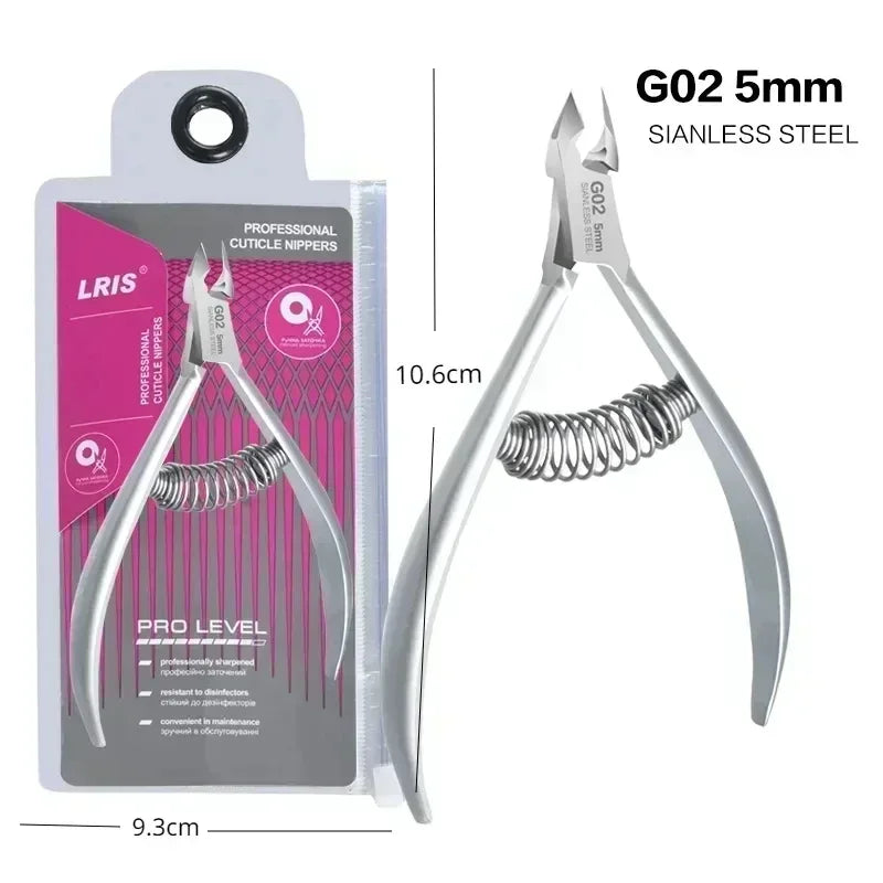 Nail Nipper Cuticle Trimmer New Stainless Steel Professional Remover for Fingernails Маникюрн Товары Toenails Dead Skin Uñas Quake 1pcs