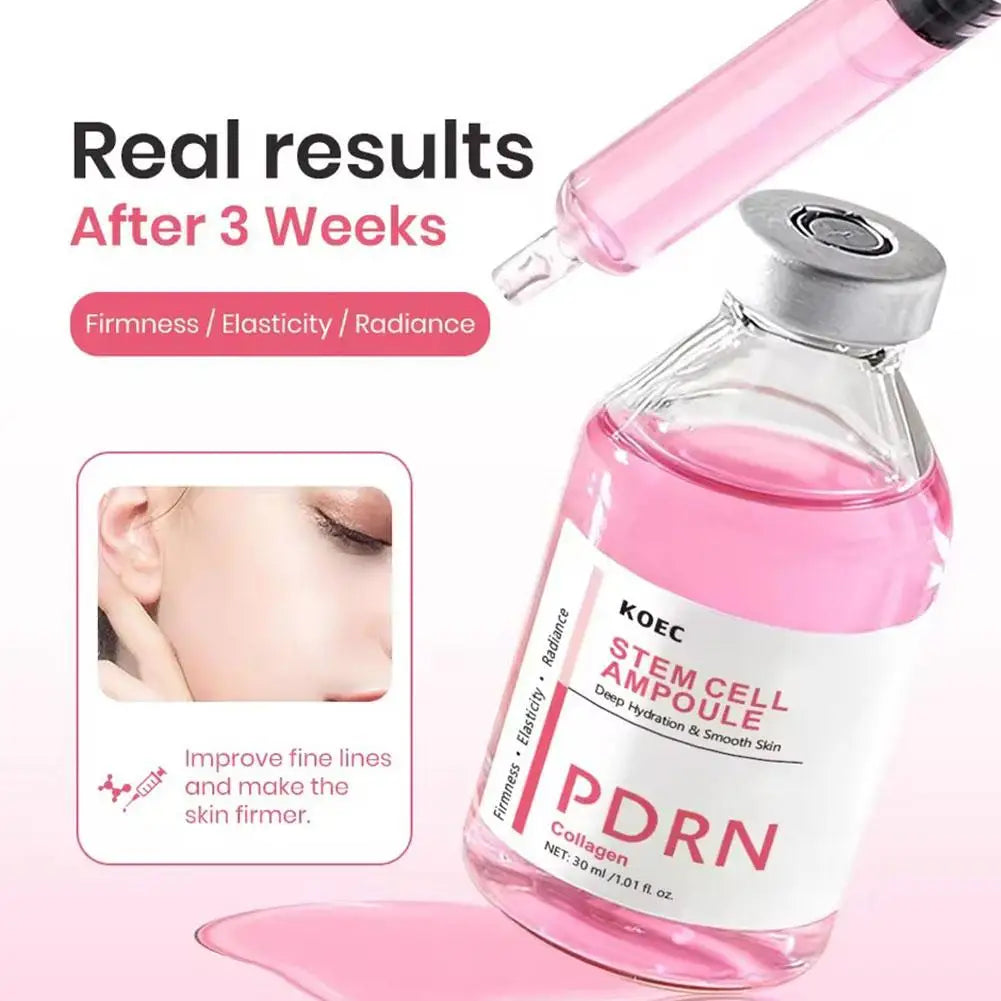 Collagen Deep Hydation &Smooth Skin PDRN Peptide Intensive Firming Essence Facial Essence Hydrating Nourishing Firming Skin Care Quake