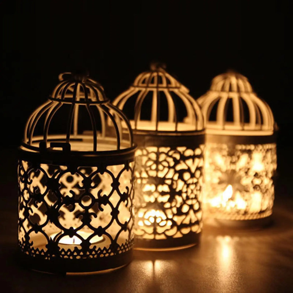 Candleholder Elegant Tealight Stand Dining Table Centerpieces Candle Stand for Living Room Home Anniversary Farmhouse Wedding Quake Default Title