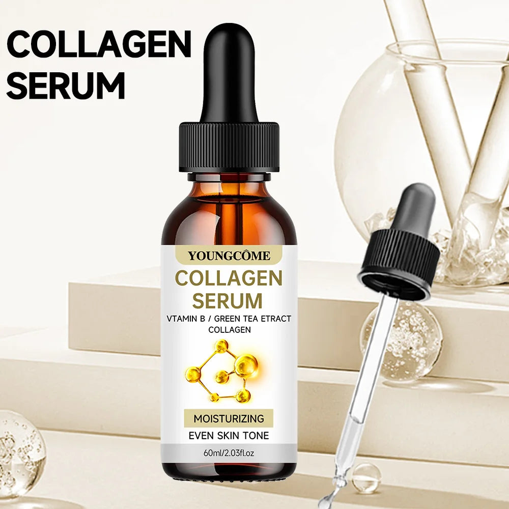 Collagen Serum Wrinkle Removal Dark Corrector Lifting Firming Exfoliating Anti aging Whitening Skin Care Boosts Elasticity Quake