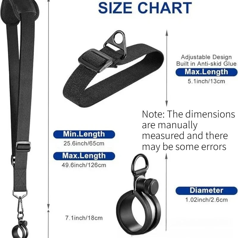 Multifunctional Shoulder Strap Kit Sturdy Anti Slip Harness for Hedge Trimmer Weeder and Leaf Blower Garden Tools Quake