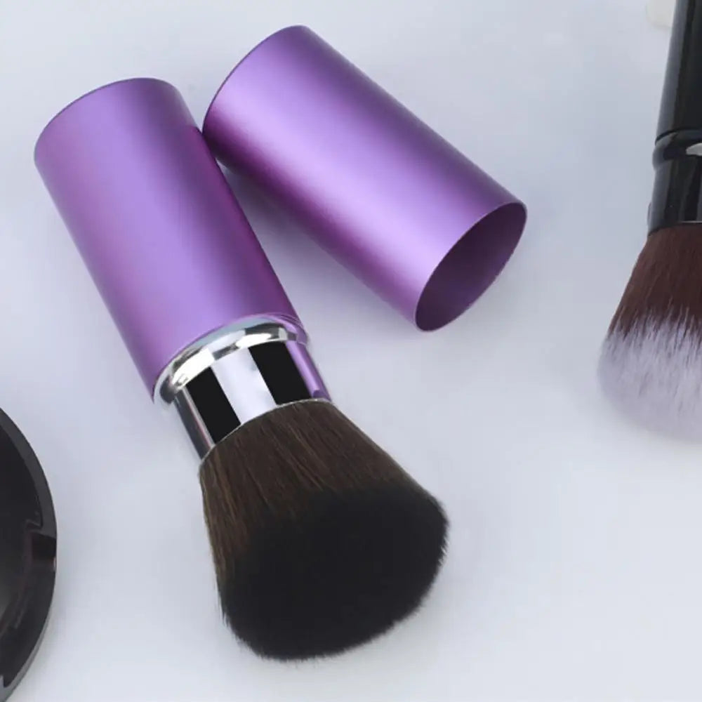 Professional Makeup Brushes Retractable Blusher Powder Foundation Face Concealer Kabuki Makeup Brush Cosmetic Tools ﻿ Quake