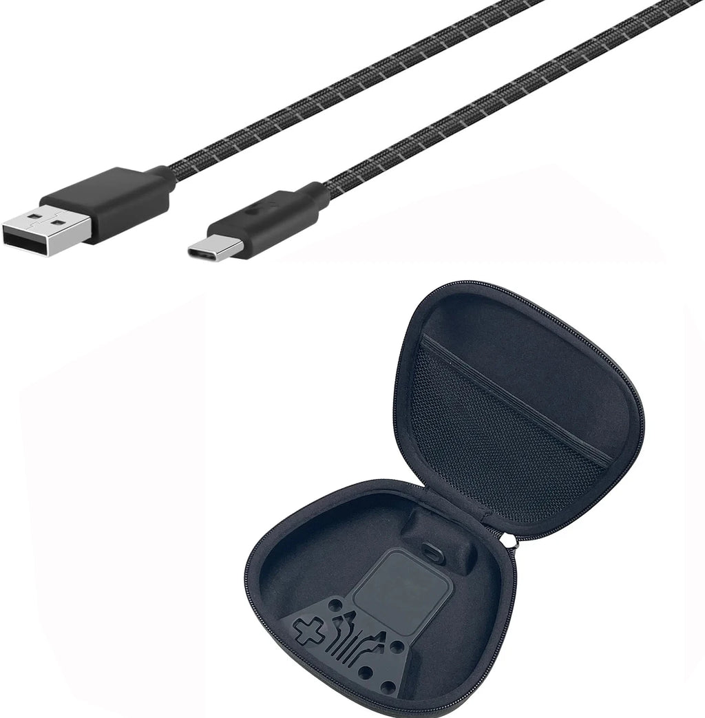 Equipped with a 10FT (3M) charging cable and bag, suitable for Xbox Elite Wireless Controller Series 2 Quake