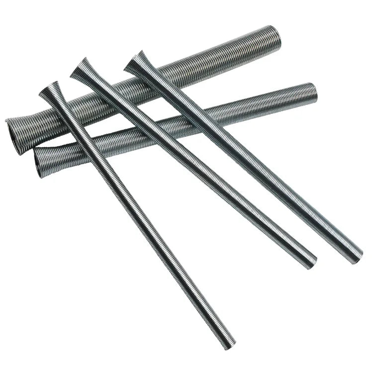 5pcs 1/4" 5/16" 3/8" 1/2" 5/8" PVC Wire Spring Tube Bender Curve Spring Pipe Bending Device Hydropower Tool Belt Punch Workpro Quake