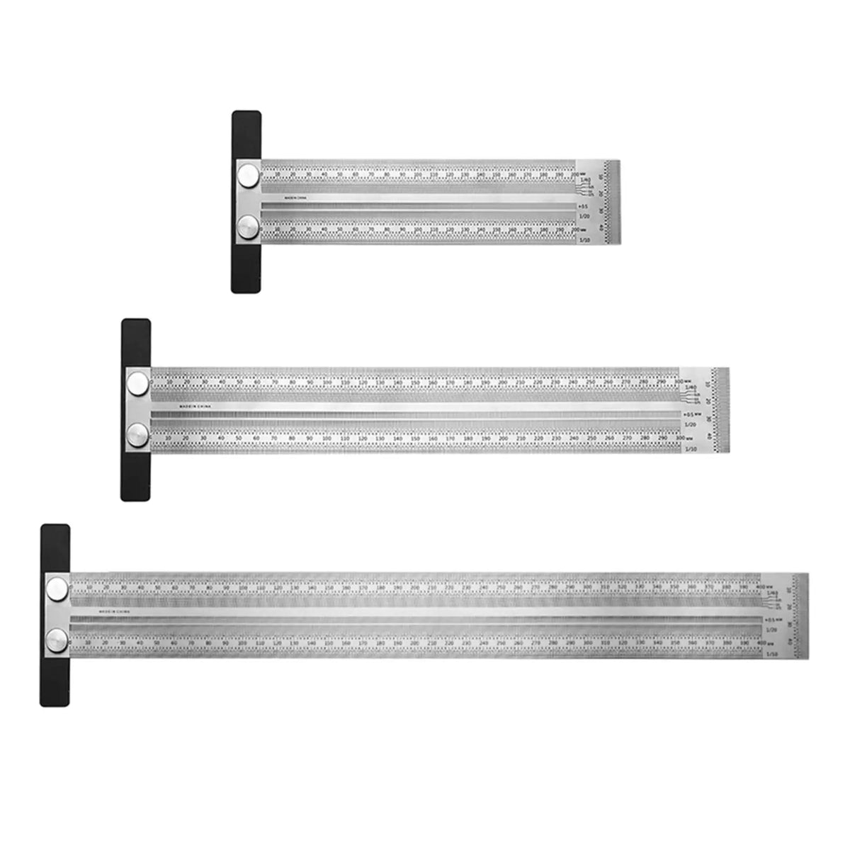 Hole Scale Ruler Woodworking Scribing Mark Line Gauge Carpenter Quake