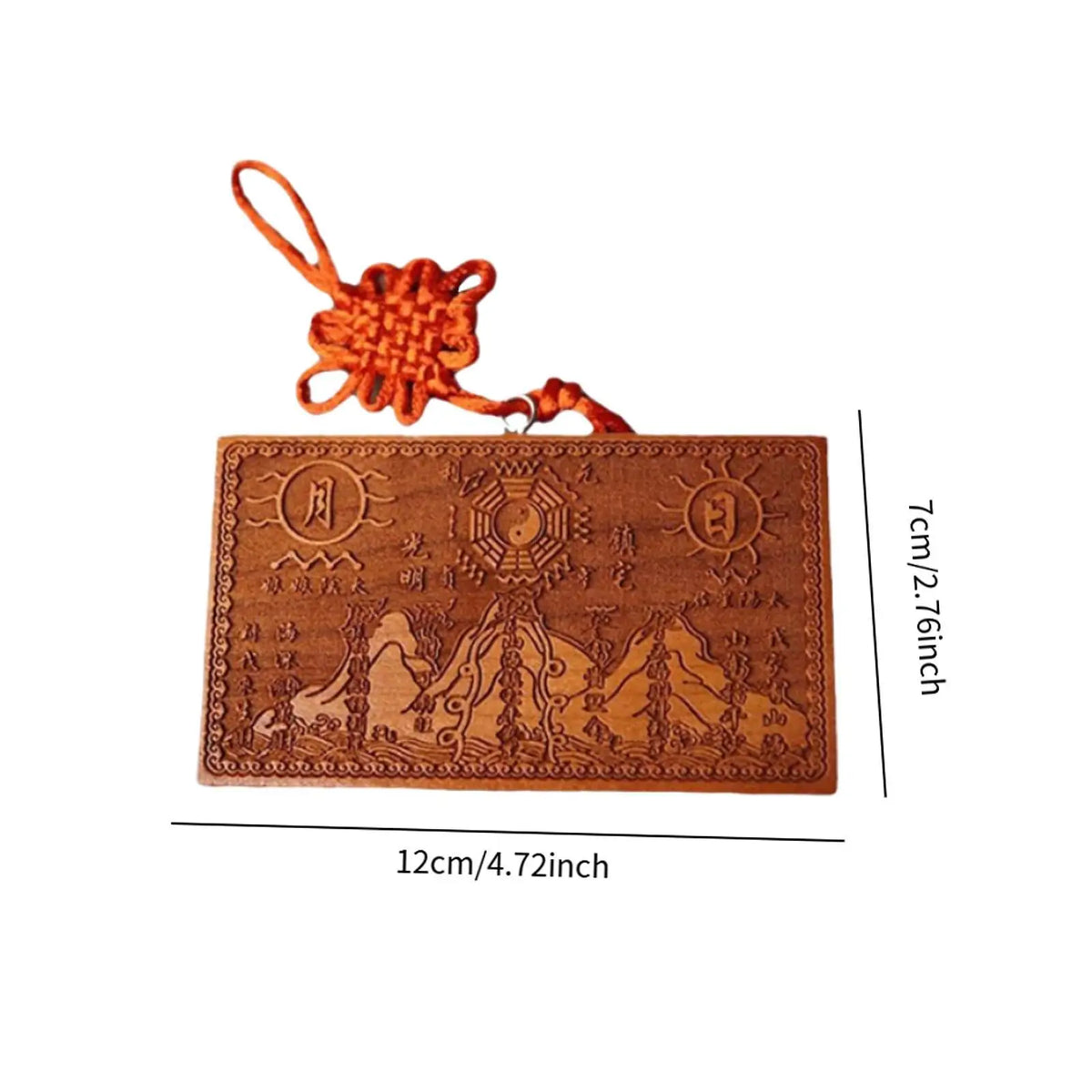 Shanhai Town Decoration Celebration Home Decor Collection Photo Props Wood Ornament for Wall Window Living Room Door Farmhouse Quake