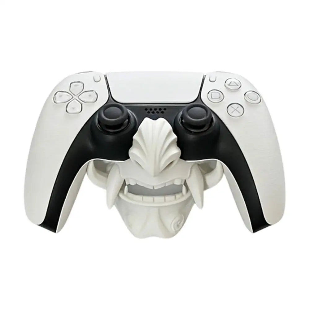 PS5 Controller Stand Ghost Mask PLA Gamepad Holder Desktop Display Dock for Gaming Room Office Desk Halloween Birthday Gift Quake