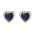 Lightweight Earbud Charm Compatible for FreeClip 1/2, Heart Ear Clip for Date Night and Party Look Styling 2Pcs K1KF Quake Gold CN