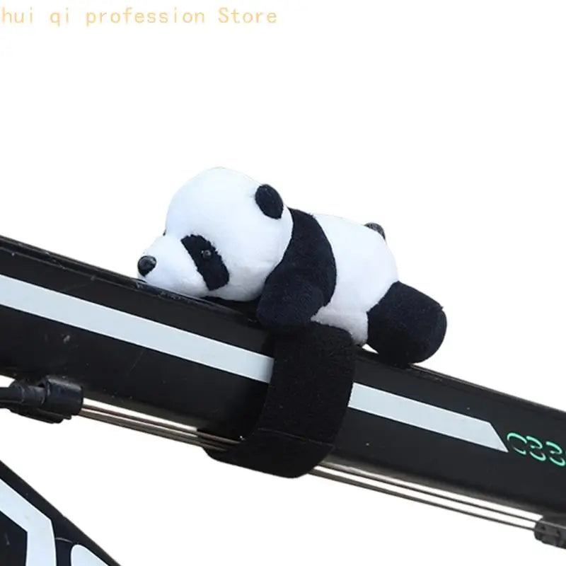 Panda Handlebars Decoration Handlebars Ornament for Bikes & Motorcycles Cotton Sponge Component Easy Installation H8WE Quake
