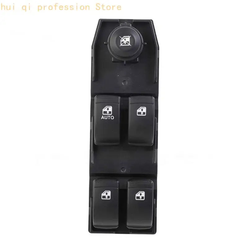 Door Window Control Assembly 12V Replacement Panel with 96552814 Reference, 4 Button Layout and Mirror Knob H8WE Quake