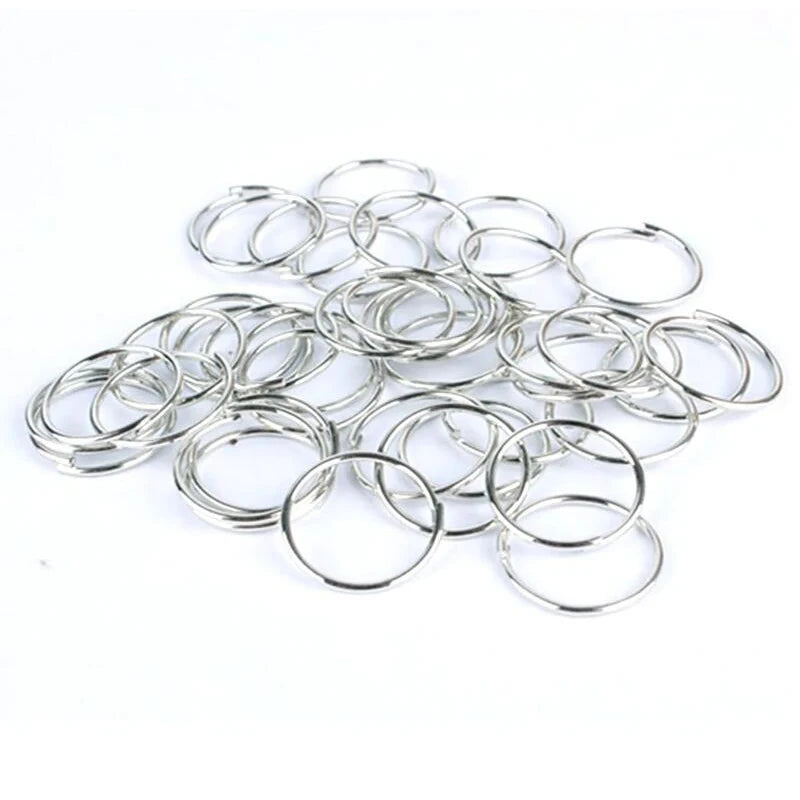 50 Pcs/set Opening Hair Ring Braid Bead Dreadlock Metal/Gold/Silver Clip Braid for African Braided Braids Decorative Accessories Quake