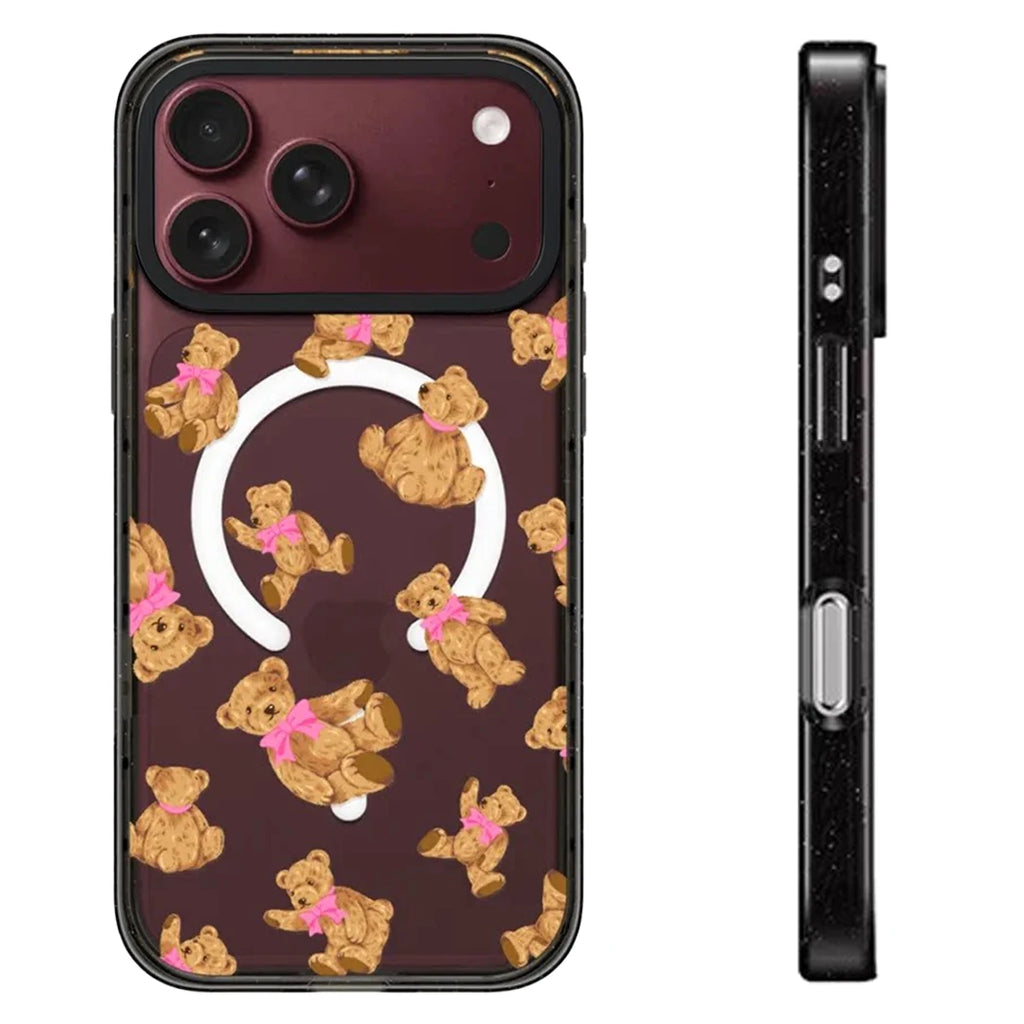 6091735 Impact Black Border Magnetic Case: Compatible with IPhone 18 17 16 15 14 13 Pro Max 18Pro Quake impact (MagSafe) iPhone 13