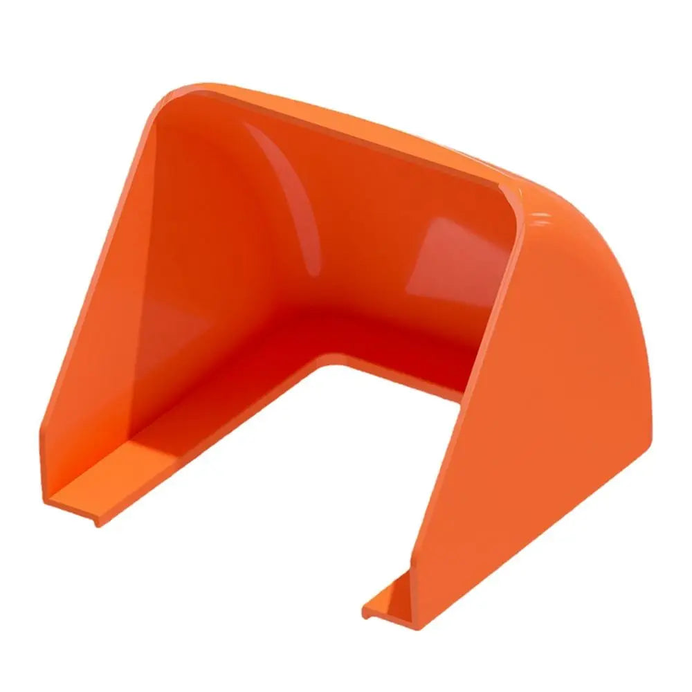 Rainproof Cover Box Switch Protective Cover Outdoor Waterproof Box Protection Electric Plug Rainproof Cover Quake orange