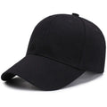 Casual UV Protection Adjustable Peaked Cap Sports Cap Cotton Baseball Cap Summer Hat Quake Black