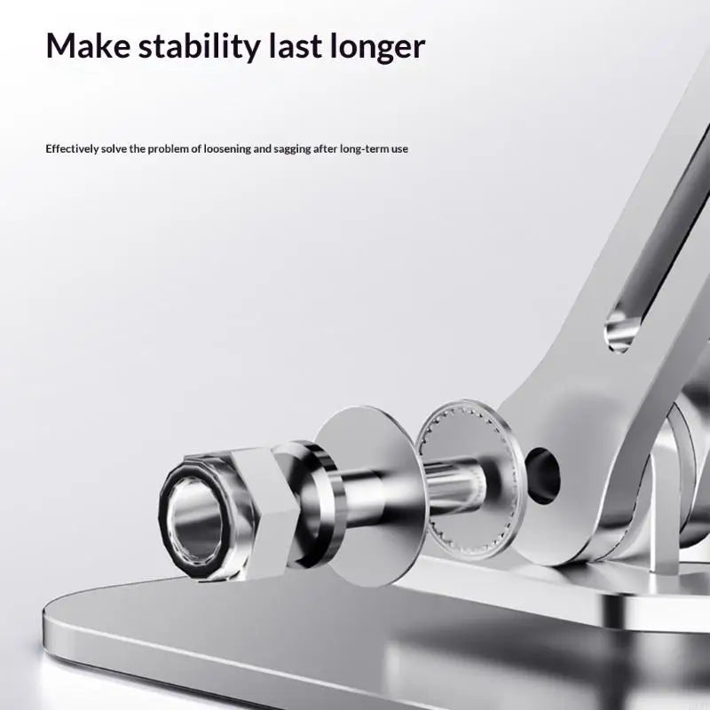 Adjustable Laptop Stand with 360 Degree Rotatable Base Foldable Laptop Holder for Desk Ergonomic Computer Notebook K1KF Quake