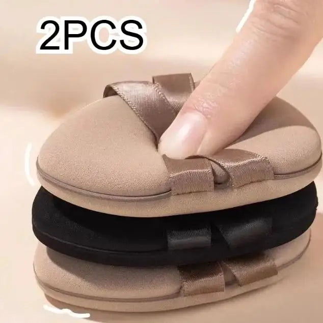 2pcs Air Cushion Puff Foundation Special Super Soft Wet Dual-purpose Setting Sponge Double-sided Available Quake