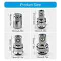 Ratchet Socket Plug Adapters Torque Tool Extension Attachments Ratchet Socket Adapters for Home Improvement House Renovation Quake 4pcs