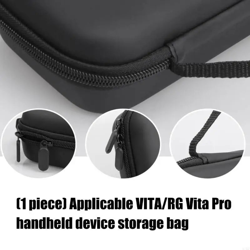 Shell Bag With Handle & Pocket Handheld Console Carrying Case Scratchproof Shockproof Storage Box for RG K1KF Quake