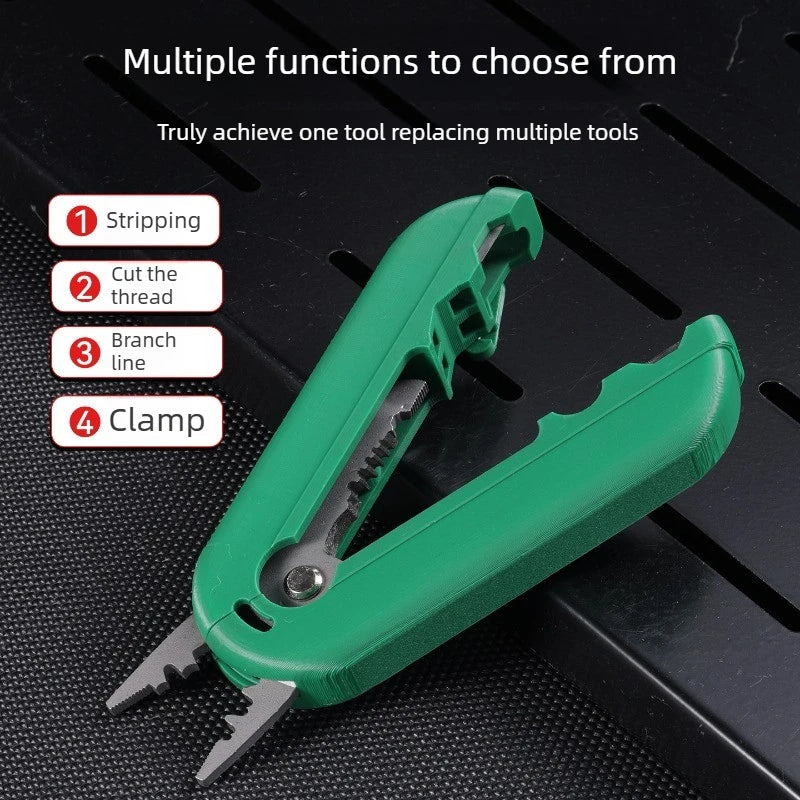 1pcs Mini Multi Function Wire Stripper Pliers Cable Cutter Tool for Electrician Repair Convenient Hand Tools Quake