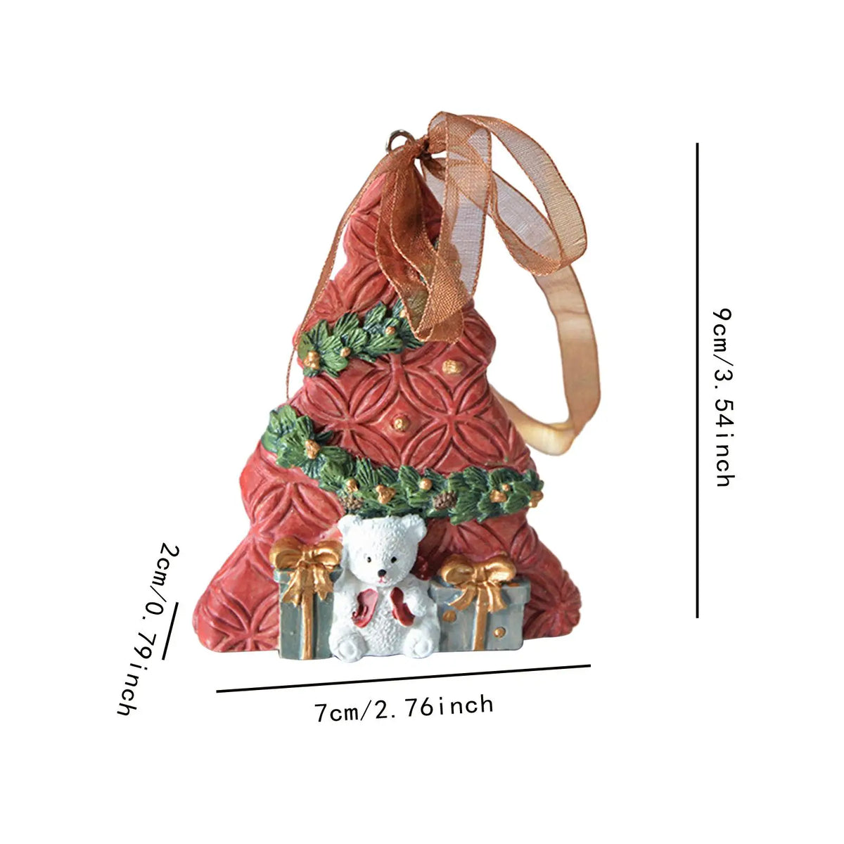 Christmas Hanging Ornament Festive Ornament Easy to Use Decorative Hanging Decoration for Party Room Family Shelves Friends Quake