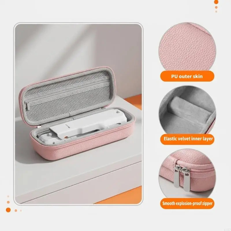 Camera Carry Hard Shell Storage Case with Inner Pocket and Soft Lining for 360 Camera Travel Holder K1KF Quake
