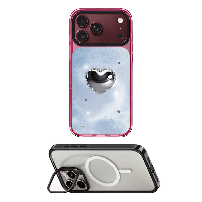 6092051 Impact Case - Mirror / Glaze Magnetic Cover: Compatible with IPhone 18 17 Pro Max 18Pro Quake