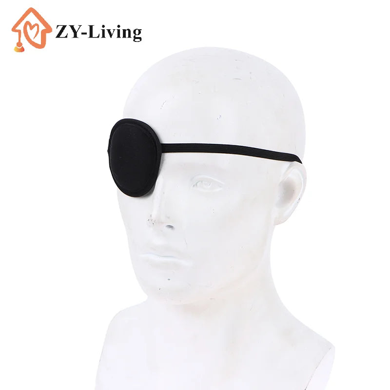 1Pcs Occlusion Medical Lazy Eye Patch Amblyopia Obscure Astigmatism Eyeshade Filled Pure Silk Child Amblyopia Eye Patches Quake