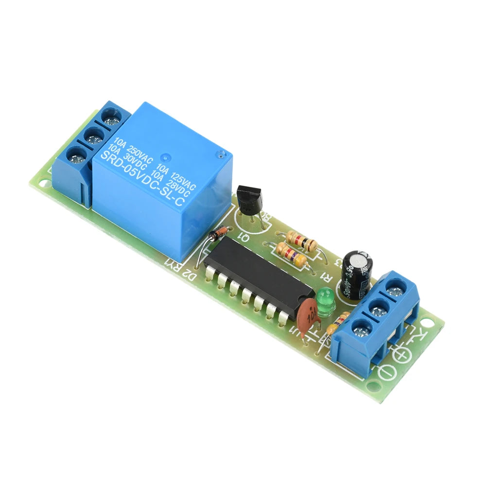 DC 5V Flip-Flop Latch Relay Module 1 Channel Bistable Self-locking Switch High Level Trigger Board Quake 1 channel
