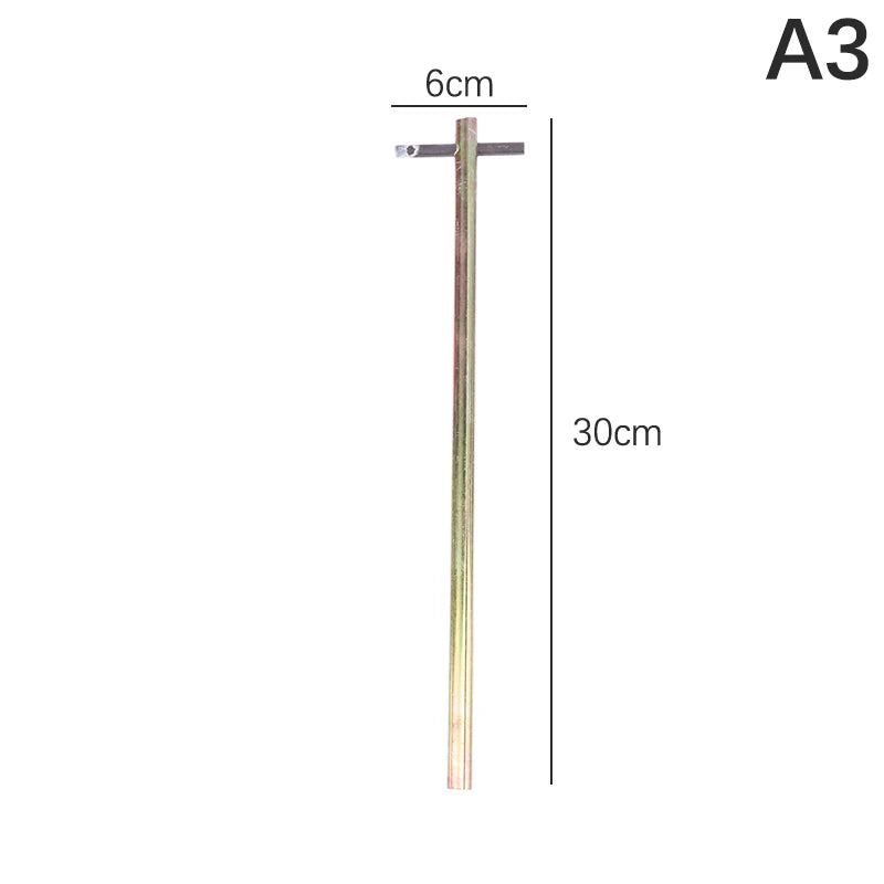 1PCS Extended Type Elevator Triangle Key Professional Triangle Key Train Triangle Key For Elevator Door Quake A3