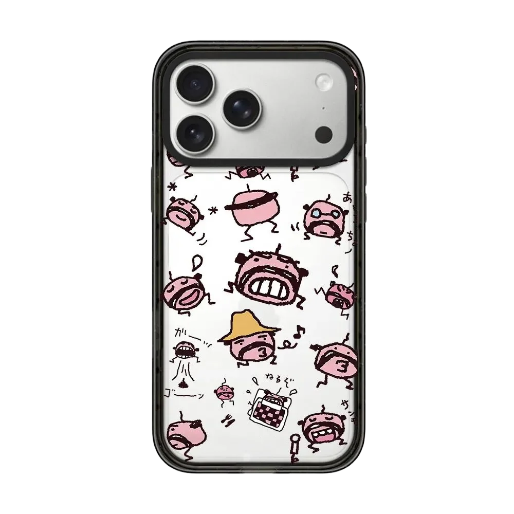 608281 Impact Black Border Magnetic Case: Compatible with IPhone 18 17 16 15 14 13 Pro Max 18Pro Quake