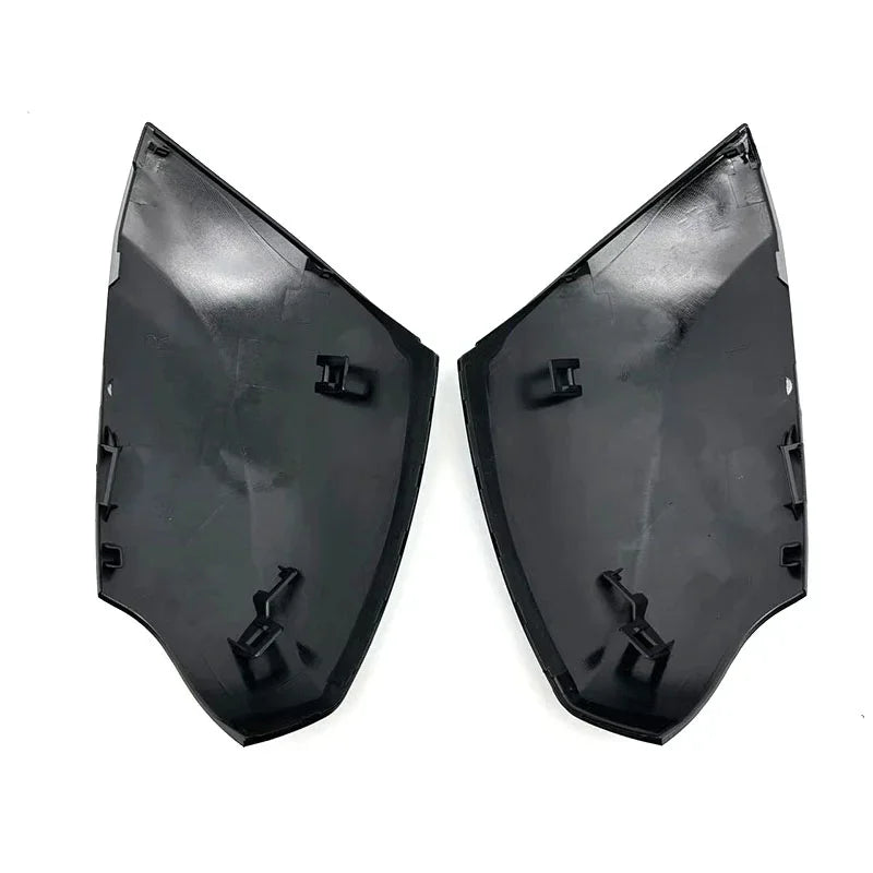 For Renault Megane MK3 2008-2015 Car Replacement Rearview Side Mirror Cover Wing Cap Exterior Door Rear View Case Trim Black Quake