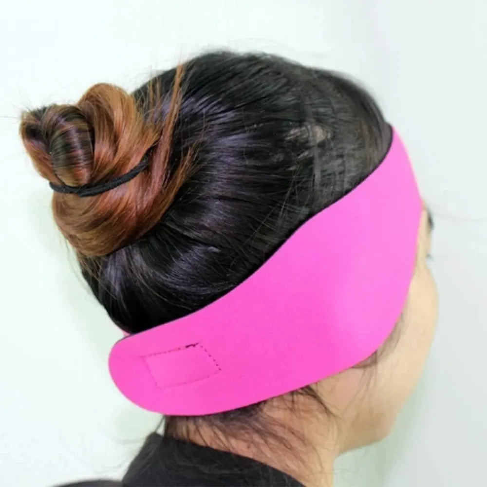New Neoprene Swimming Ear Band Adjustable Multiple Colors Earplug Soft Waterproof Diving Headband Water Sports Quake