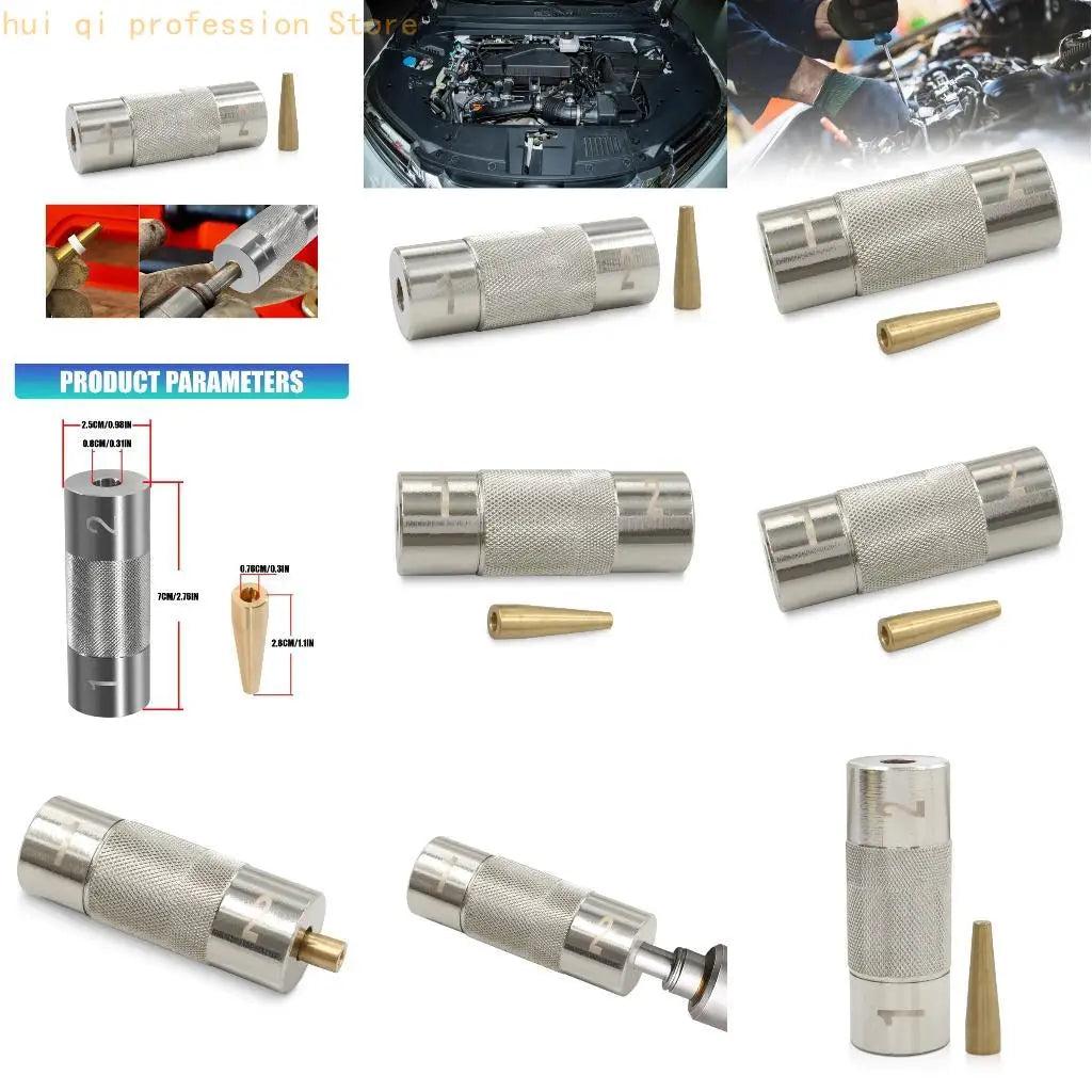 PTFE Installation Tool Oil Injector Seal Install Tool, Engine Service Fitting for 3.0L 5.0L Repair Work, 310-198 and 310-199 Quake CN