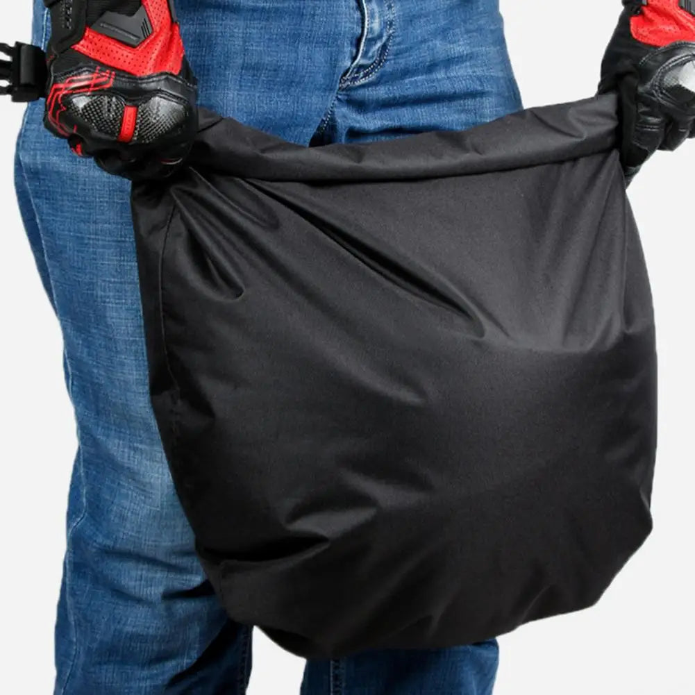 30L Motorcycle Helmet Bag Large Capacity Dustproof Luggage Foldable Motorcycle Helmet Lock Riding Bag Outdoor Cycling Quake