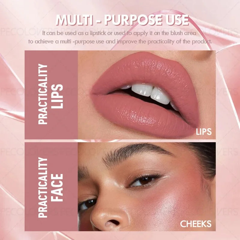 1Pc Smooth Lip Liner Pencil, Non-sticky Long-lasting Hydrating, Glossy Lip Makeup, Elegant Tones, Suitable for Lip Care Quake