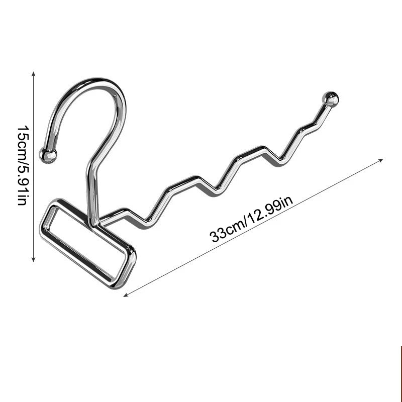 1Pcs Portable Clothes Drying Rack Foldable Clothes Hanger Travel Hotel Wardrobe Drawer Door Mounted Punch-free Cloth Drying Rack Quake Normal Silver