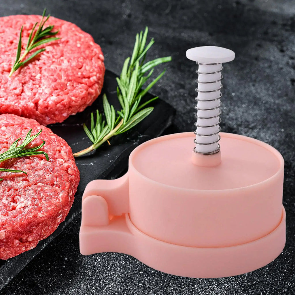Nonstick Hamburger Patty Press Plastic Burger Press Maker for Shaping Patties at Home Restaurant Kitchen Quake
