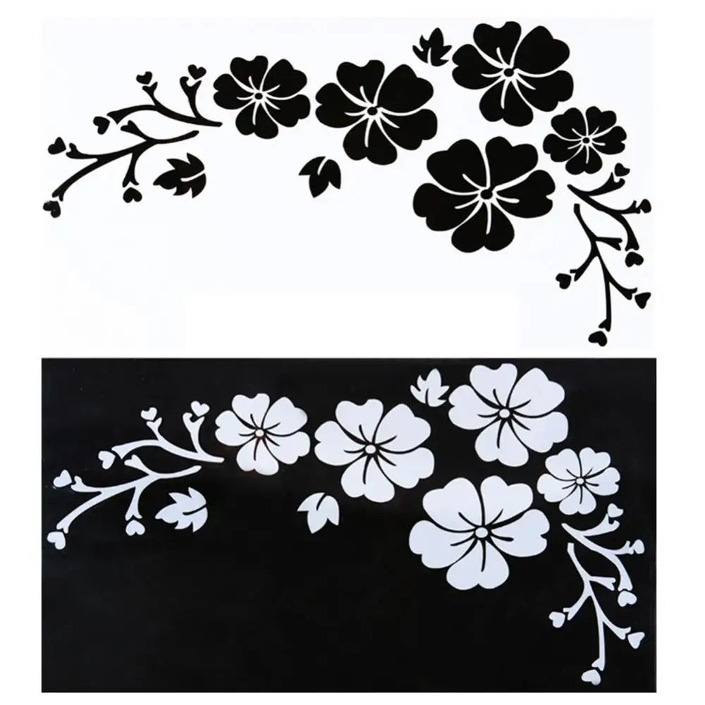 Fashion Flower Blossom Car Decal Sticker Auto Truck Bumper Door Window Decor Quake