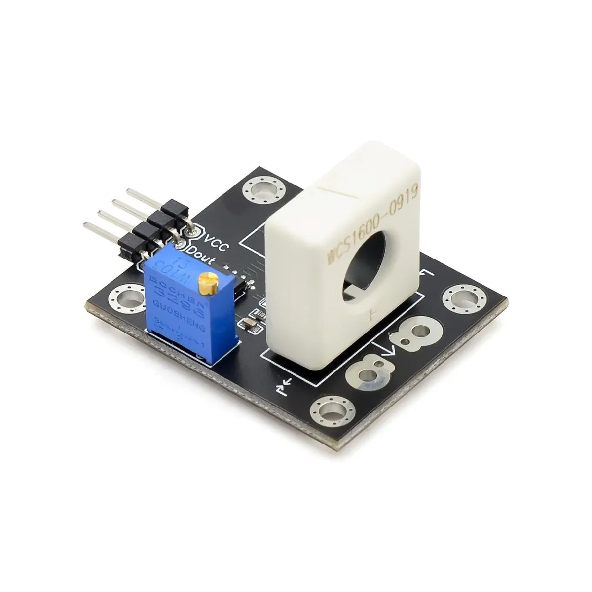 Wcs1700/1800/1600 Hall current sensor adjustable 35A/70A short-circuit overcurrent protection module Quake