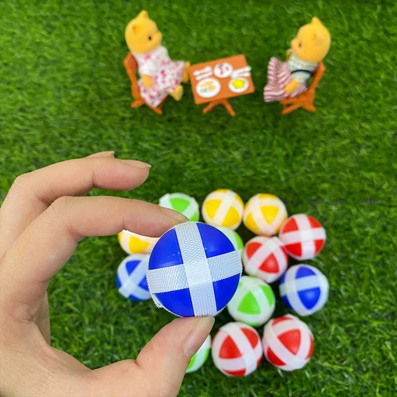 Children's Dartboard Sticky Balls Throwing Toys Safe Reusable Darts Accessories 3.4 Sticky Balls Quake